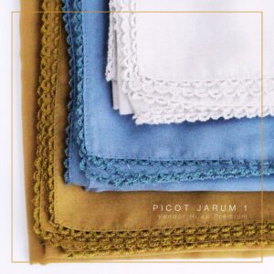 picot jarum 1 finishing hijab - vendor hijab premium